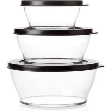 Tupperware Royal 3'lü 2.4-1.3-990 ml Saklama Kabı