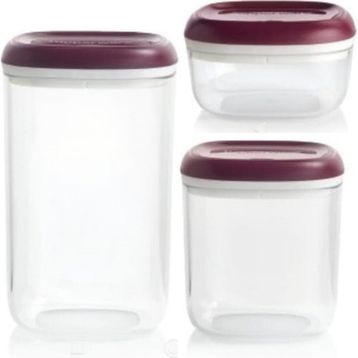 Tupperware Royal 3'lü 2.4-1.3-990 ml Saklama Kabı