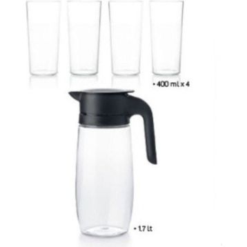 Tupperware Royal Siyah 1.7 L Sürahi
