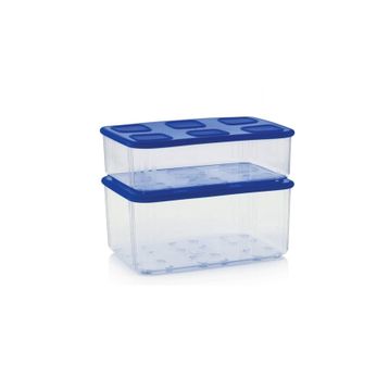 Tupperware Şeffaf 2'li 1.62-2.53 lt Saklama Kabı