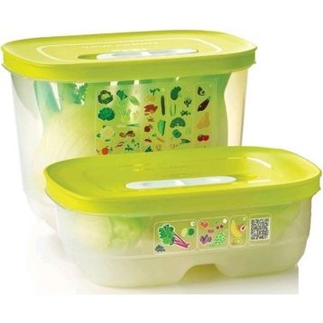 Tupperware Sera 2'li 800-1.8 lt Buzdolabı Saklama Kabı