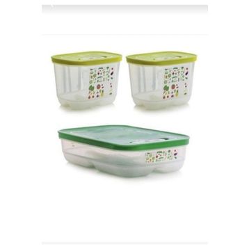Tupperware Sera 3'lü Buzdolabı Saklama Kabı