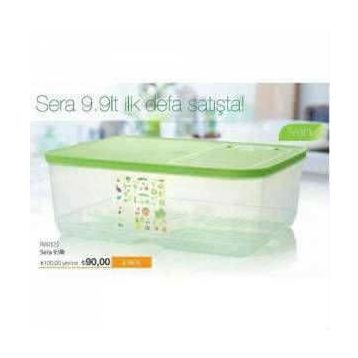 Tupperware Sera 9.9 lt Yeşil Saklama Kabı