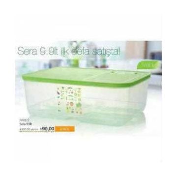 Tupperware Sera 9.9 lt Yeşil Saklama Kabı