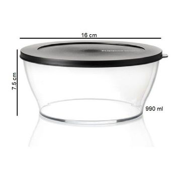 Tupperware Siyah Eco+ Royal 990 ml Kap