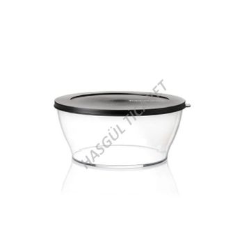 Tupperware Siyah Eco+ Royal 990 ml Kap