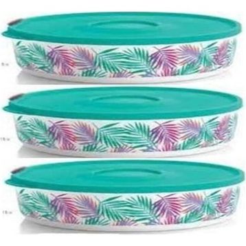 Tupperware Tropikal 3x2.5 lt Saklama Kabı