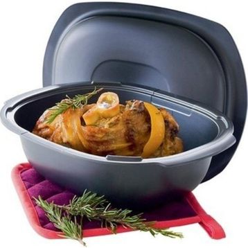 Tupperware Ultra Pro 2 lt Kapaklı Fırın Kabı