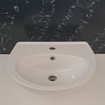 Turavit 40x50 cm Oval Lavabo