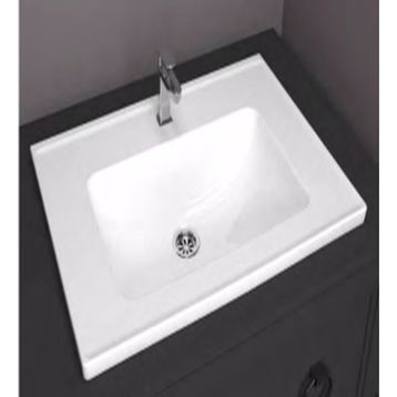 Turavit Bella 80 cm Beyaz Etejerli Lavabo