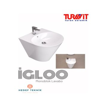 Turavit İgloo Monoblok Lavabo