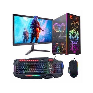 Turbox Tx1434 i5 4440 8 GB Ram 256 GB M.2 NVMe SSD 4GB GT740 21.5'' Monitör Masaüstü Oyun Bilgisayarı