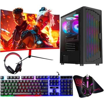 Turbox TX5687 i7-2600 16GB RAM 256GB SSD 4GB GT 740 FreeDOS 23.6 inç Monitör Oyun Bilgisayarı