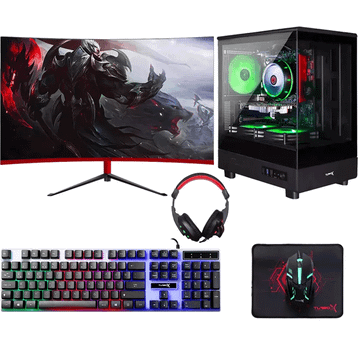Turbox TX6068 i7 3770 16GB RAM 512GB SSD 4GB RX560 FreeDOS 23.6 inç Oyun Bilgisayarı