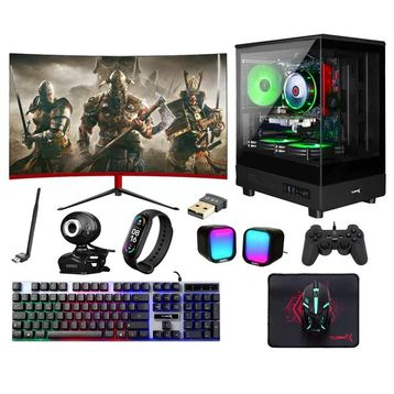 Turbox TX6183 i5-11400F 16GB RAM 512GB SSD 8GB RX580 FreeDOS 23.6 inç Monitör Oyun Bilgisayarı