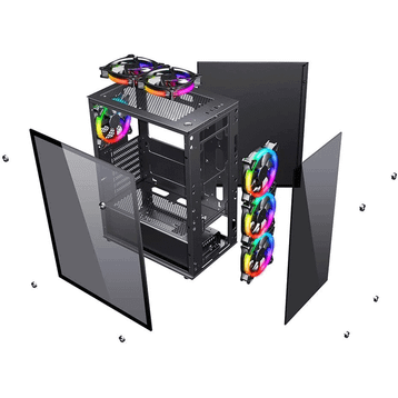 Turbox TX918 Intel Core i5 3470 16GB Ram 256GB SSD 23.8 inç Curved Monitör Oyun Bilgisayarı
