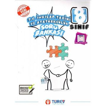 Türev Yayınları 8. Sınıf T.C. İnkılap Tarihi Ve Atatürkçülük Soru Bankası