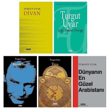 Turgut Uyar 5 Kitap Seti
