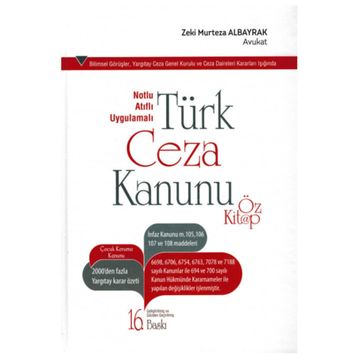 TÜRK CEZA KANUNU - GENEL