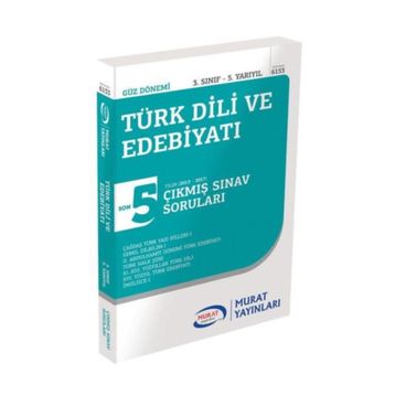 Türk Dili ve Edebiyatı 3. Sınıf 5. Yarıyıl Çıkmış Sınav Soruları Kod 6153 - kollektif