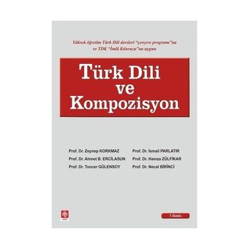 TÜRK DILI VE KOMPOZISYON - Y. OLGUN