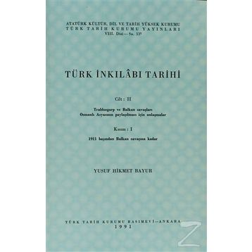 TÜRK İNKILABI TARIHI (CILT 2-KISIM 4) - YUSUF HIKMET BAYUR