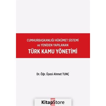 Türk Kamu Yönetimi - Ahmet Tunç