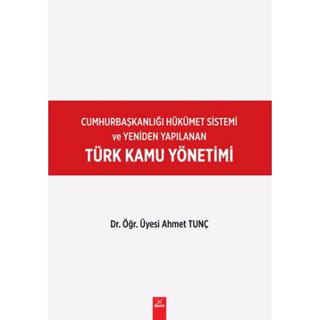 Türk Kamu Yönetimi - Ahmet Tunç