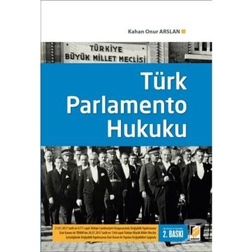 Türk Parlamento Hukuku - Onur Arslan