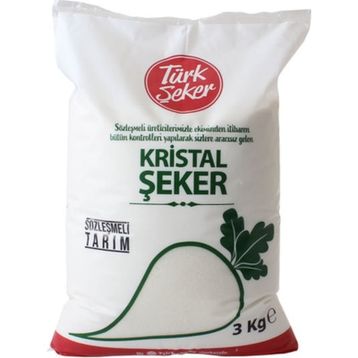Türk Şeker 3 kg Toz Şeker