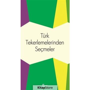 Türk Tekerlemelerinden Seçmeler - kollektif