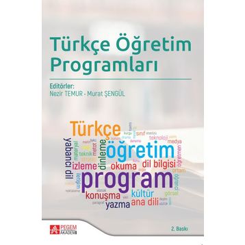 Türkçe Öğretim Programları - Pegem Yayınları