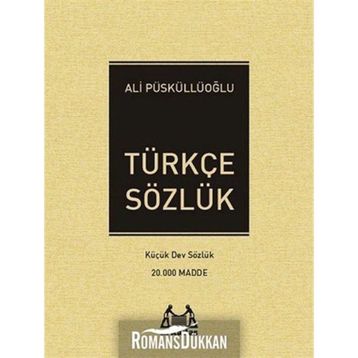 Türkçe Sözlük 20.000 Madde - Ali Püsküllüoğlu