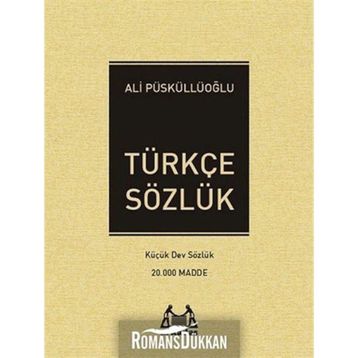 Türkçe Sözlük 20.000 Madde - Ali Püsküllüoğlu