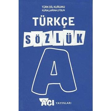 Türkçe Sözlük-Açı Yayınları