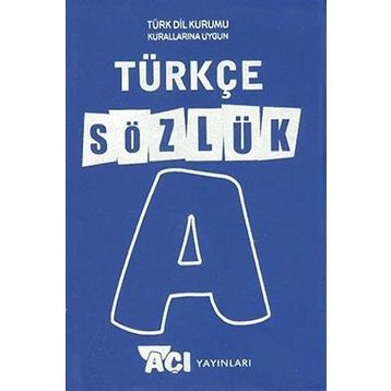 Türkçe Sözlük-Açı Yayınları