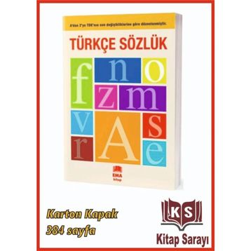 Türkçe Sözlük-Ema Yayınları