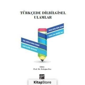 Türkçede Dilbilgisel Ulamlar - Erdoğan Boz