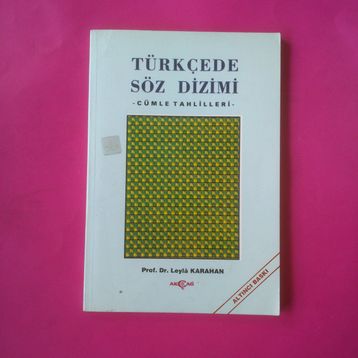 TÜRKÇEDE SÖZ DIZIMI - LEYLA KARAHAN