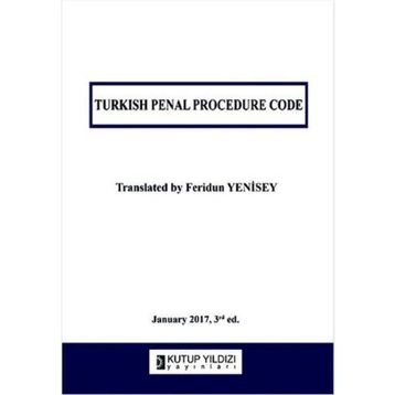 Turkish Penal Procedure Code - Feridun Yenisey