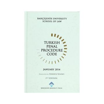Turkish Penal Procedure Code - Feridun Yenisey
