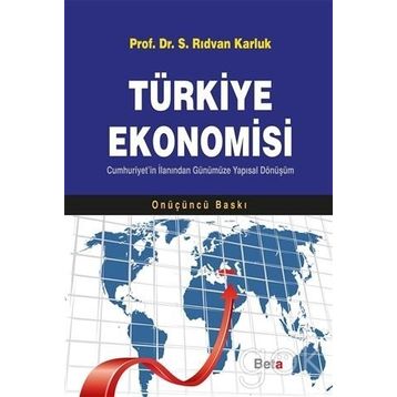 Türkiye Ekonomisi - S. Rıdvan Karluk