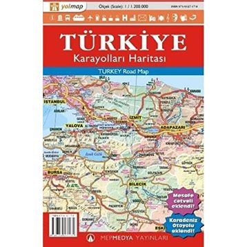 TÜRKİYE KARAYOLLARI HARİTASI - KOLLEKTIF