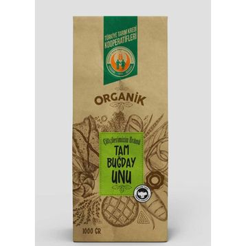 Türkiye Tarım Kredi Kooperatifleri 1 kg Organik Tam Buğday Unu