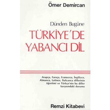 TÜRKİYE'DE YABANCI DIL - ÖMER DEMIRCAN