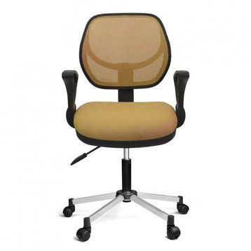 Türksit 804 File Krom Ayak Krem Çalışma Koltuğu