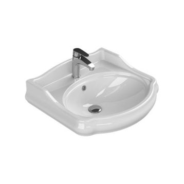 Turkuaz 030200-U 60x54 cm Cerastyle 1837 Etajerli Lavabo