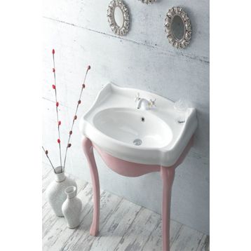 Turkuaz 030200-U 60x54 cm Cerastyle 1837 Etajerli Lavabo