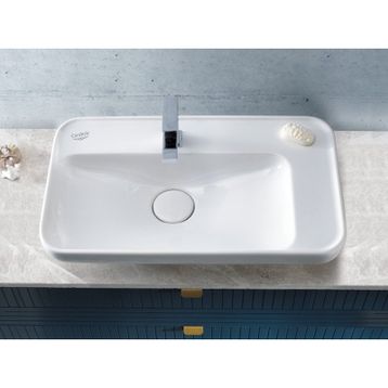 Turkuaz 072300-U 70x42 cm Cerastyle Lal Tezgah Üstü Lavabo