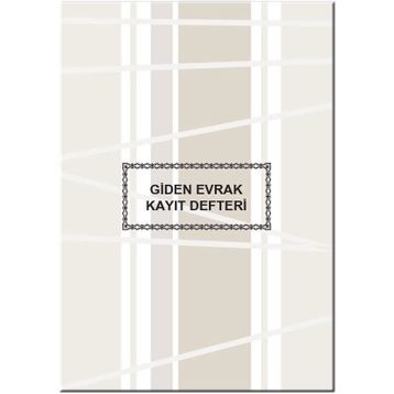 Turkuaz 40 Yaprak Evrak Kayıt Defteri